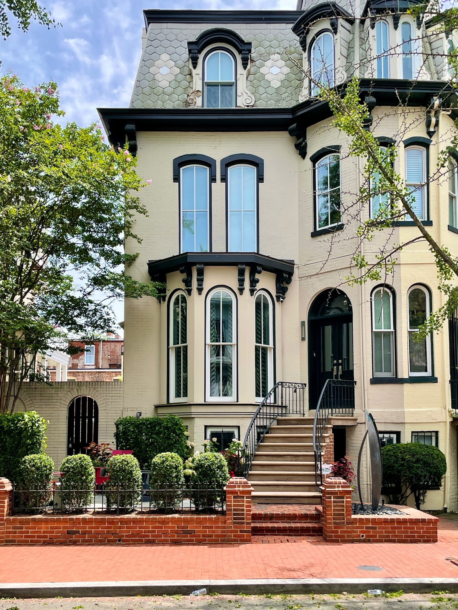 Historic exterior at the Corcoran property